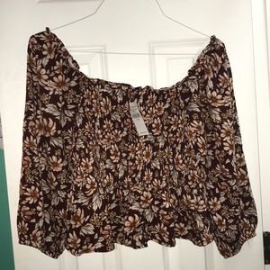 Off the shoulder top